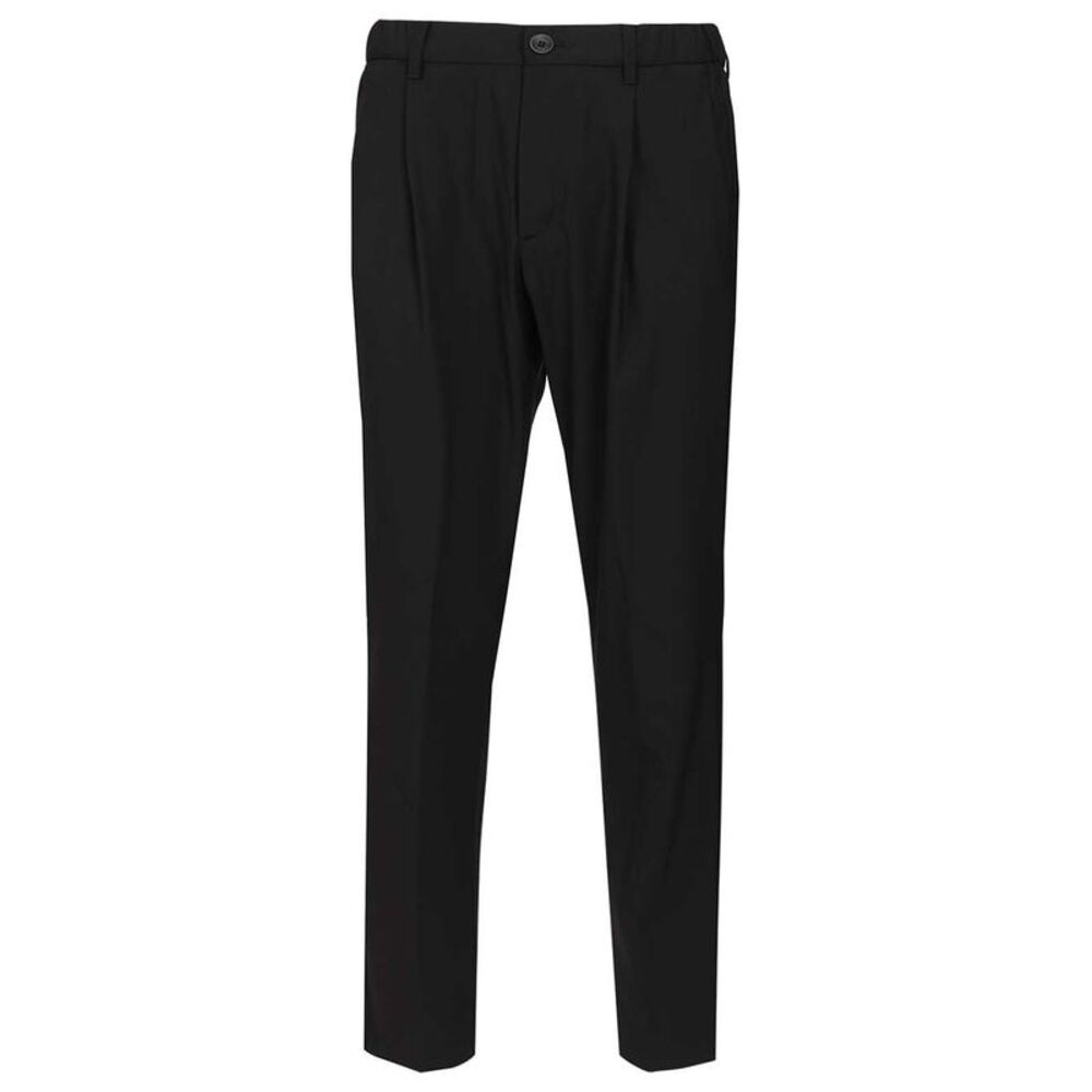 Herno Men Stretch Wool Blend Trousers